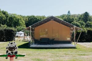 Safaritent op groen en kindvriendelijk park op de Veluwe