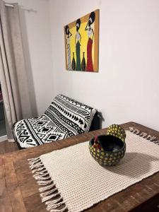 Apto com vista mar no coração de Morro de SP