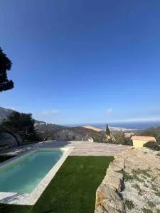 Magnifique Villa piscine vues mer, lac et montagnes - Muro