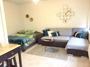 Studio confortable à Abondant, 30 m² avec jardin équipé