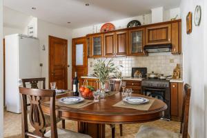 Skopelos port view home