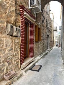 Traditional stone house in Pyrgi
