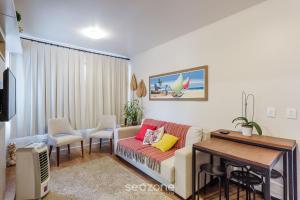 Apto tranquilo a 3min da praia Canasvieiras FML202