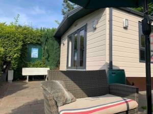 Luxury spacious house with two bathrooms at park with swimming pools, restaurant, bowling, massage & wellness