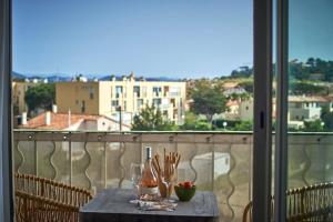 Cabane Picasso-Saint-Tropez, appartement 3 chambres dans résidence-parking