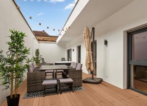 Whirlpool & Terrasse - Familien & Gruppenfreundlich