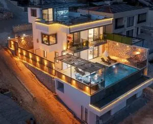 Villa Aydemir Kaş , 4 Kişilik ,Manzara Merkezi, Jakuzi ,Sinema - Yeniköy