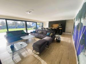Villas Fouesnant, superbe maison en bois, proche de la plage de Mousterlin : photos des chambres