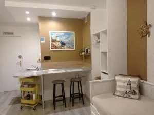 Un petit nid douillet en front mer et vue St Jean - Les Bains