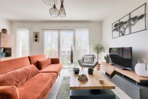 Maisons de vacances Jolie maison avec terrasse a Andernos-les-bains : photos des chambres