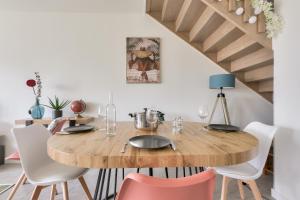Maisons de vacances Jolie maison avec terrasse a Andernos-les-bains : photos des chambres