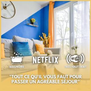 Appartements Le Cosy Yellow Appartement lumineux a 5 min de la Gare d'Evry avec parking gratuit : photos des chambres