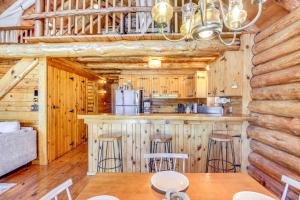 Lakefront Park Rapids Cabin with Decks and Boat Dock!