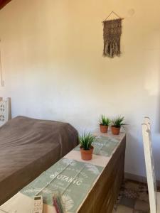 Mono ambiente con terraza y balcón