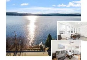Majestic Lakeview Duplex Apt for 8! Fully furnished and ready for your getaway! - Sanbornton