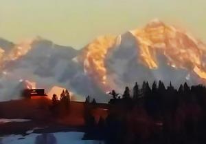 Dom z widokiem na Wierchy - panorama na Tatry - Traditional folk house
