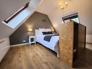 Maisons de vacances GITE MORGANE Spa privatif et Sauna : photos des chambres
