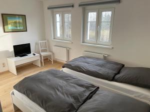 Ferienhaus Constanze Mücheln am Geiseltalsee für bis zu 6 Personen, Terrasse, Garage