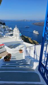 Cactus cave house on the caldera