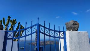 Cactus cave house on the caldera