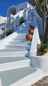 Cactus cave house on the caldera