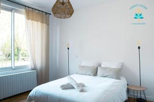 Villas Le 17M - Maison Basque d-Occitanie Clim Jardin Parking : photos des chambres