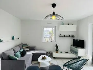 Appartement confortable, 2 chambres, proche plage - Légenès