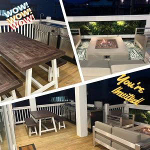 Kid Friendly Backyard , Hot Tub and Tiki Bar