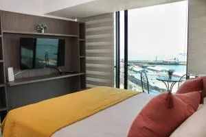 HOM I Hermoso Studio Amplio y Terraza e insuperable Vista PNM 0823 - 安托法加斯塔