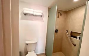 Vacation getaway with beach access & balcony