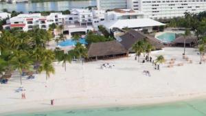 Vacation getaway with beach access & balcony