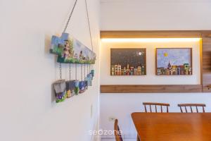 Lindo apto com varanda e churrasqueira ECU102