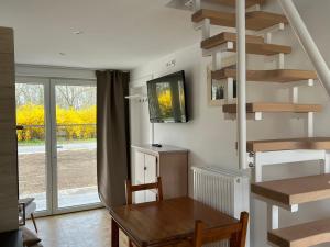 Ferienhaus Constanze Mücheln am Geiseltalsee Maisonette Appartement für 2 Personen, Freisitz, Garage