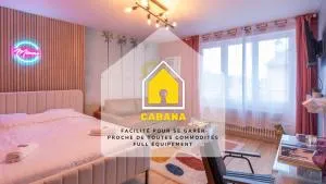 Cabana & Miami 70's - Proche Parking et Épicerie - Prissé