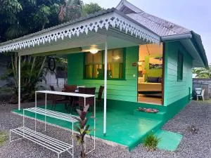 « Le Green House » by Meri lodge Huahine - 法勒