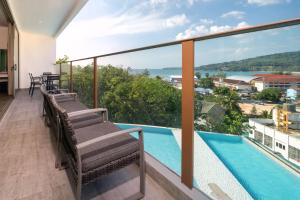 Sea View 2BR Apartment Oceana C35, just 5 min walk to Kamala Beach