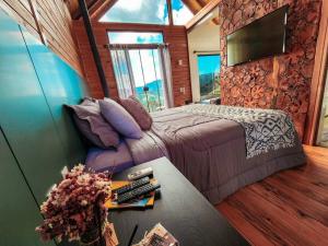 Cabana Aconchegante de altitude com hidro