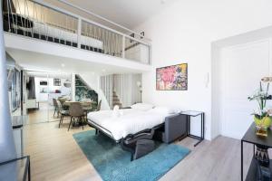 Appartements Monte Carlo Monaco Border - Luxury - Cozy - Loft - Mezzanine : photos des chambres