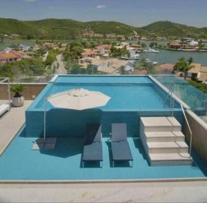 Flat 223 - Moderno e Privilegiado a 700m da Praia