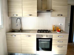 Wabi two-room apartment on the ground floor 350 meters from the Lungomare Matteotti in San Foca