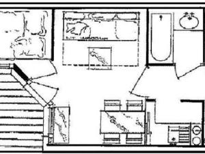 Appartements Studio cabine a Vallandry, 22m², 4 pers, proche pistes et commerces - FR-1-411-940 : photos des chambres