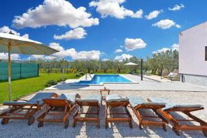Ferienhaus mit Privatpool für 6 Personen ca 100 qm in Pomer, Istrien Istrische Riviera