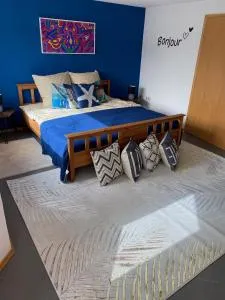 Gemütliche, sonnendurchflutete Ferienwohnung in Bodenseenähe am Säntisblick - 普富伦多夫