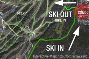 Ski In Out Townhome with Hot Tub and Lovely Mtn Views