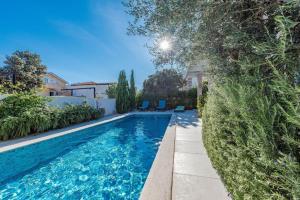 After All Wohnung mit Pool in Mandre, Pag 