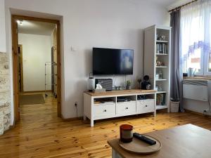Apartament Hajstra z ogrodem