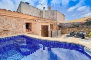 Ferienhaus mit Privatpool für 6 Personen ca 100 m in SHorta, Balearen Mallorca