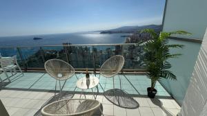 Highest penthouse with best skyline & sea views