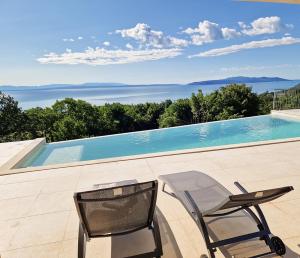 Villa Maritima Opatija-Meerblick-Infinity Pool-Luxus-Relax