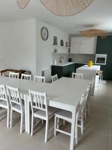 Maisons de vacances Villa bassin d’Arcachon Notre Hutte : photos des chambres